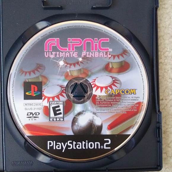 PLAYSTATION 2 FLIPNIC Ultimate Pinball Game - Picture 2 of 3